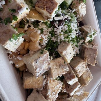 Olive U Mediterranean Grill - Tofu bowl - Mediterranean Near Me - Delray Beach, Florida