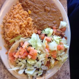 Chalupas rice & beans