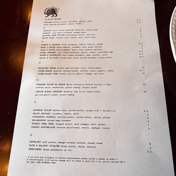 Berenjak - The menu - Persian/Iranian Near Me - London, XGL Berenjak - The menu - Persian/Iranian Near Me - London, XGL