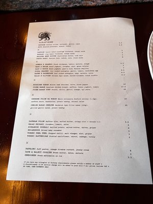 Menu photo 4 Berenjak London, XGL Menu photo 4 Berenjak London, XGL