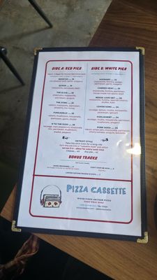 Menu photo 3 Pizza Cassette San Diego, CA