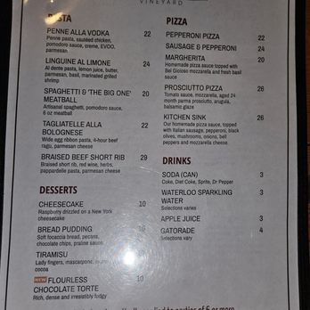 In Contrada Vineyard and Kitchen - Menu - Wine Tasting Room Near Me - San Antonio, Texas