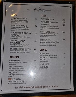 Menu photo 2 In Contrada Vineyard and Kitchen San Antonio, TX