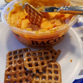 Kroger - Delicious sharp bacon cheese spread. WILLIAMS brand, 2.99. Goes great to dip with waffle pretzels - Grocery Near Me - Macomb, Michigan