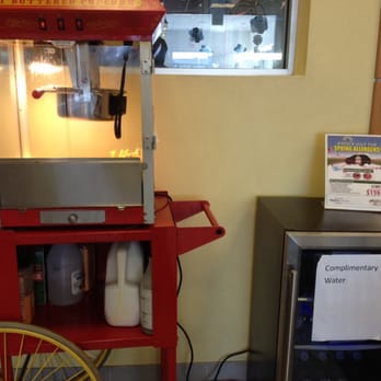Napleton Volvo - Complimentary water and popcorn right next to the coffee. - Auto Repair Near Me - Schererville, Indiana