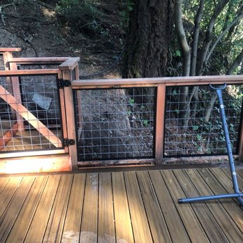 Jam3 Builders - Railing Of Elevated Porch Built Out In Guerneville. - Masonry/Concrete Near Me - Rohnert Park, California