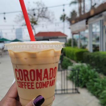 Coronado Coffee - Honey lavender latte - Coffee & Tea Near Me - Coronado, California
