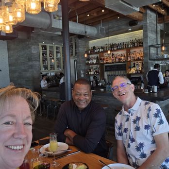 Yardbird Table & Bar - Carrie, David and Sidney enjoying brunch. - Southern Near Me - Miami Beach, Florida Yardbird Table & Bar - Carrie, David and Sidney enjoying brunch. - Southern Near Me - Miami Beach, Florida