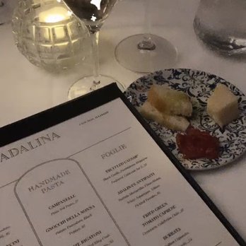 Adalina Italian - Cheese platter they bring out to start - Italian Near Me - Chicago, Illinois