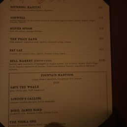 Menu Menu