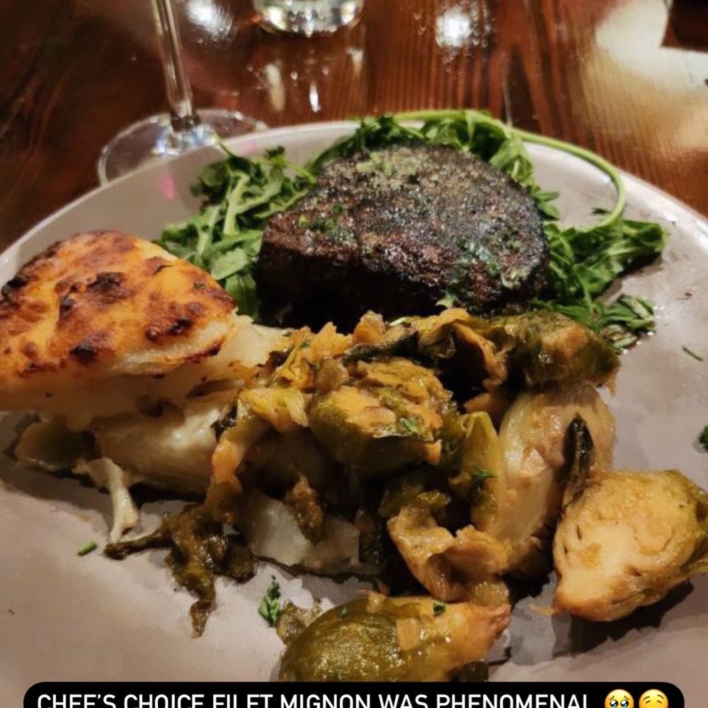 Briquette - Filet mignonon with dauphinois potato's - Seafood Near Me - New Orleans, Louisiana