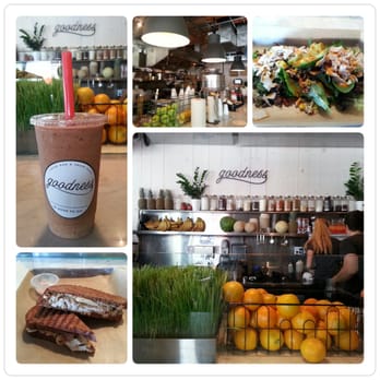 Goodness Fresh - Daily Buzz Power Shake, Quinoa Salad w/ Turkey, Roasted Chicken and Brie Sandwich - Salad Near Me - Tucson, Arizona Goodness Fresh - Daily Buzz Power Shake, Quinoa Salad w/ Turkey, Roasted Chicken and Brie Sandwich - Salad Near Me - Tucson, Arizona