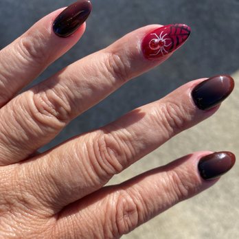 Pink and White Nails - Halloween nails. My kids at work loved these. Thanks to Cindy and the rest of the girls at Pink and white nails. - Nail Salons Near Me - Hayward, California Pink and White Nails - Halloween nails. My kids at work loved these. Thanks to Cindy and the rest of the girls at Pink and white nails. - Nail Salons Near Me - Hayward, California
