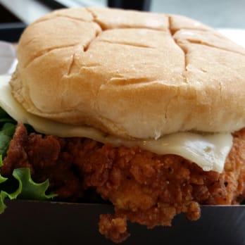 Chick-fil-A - Spicy Chicken Deluxe sandwich. - Fast Food Near Me - Sunnyvale, California Chick-fil-A - Spicy Chicken Deluxe sandwich. - Fast Food Near Me - Sunnyvale, California