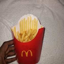 McDonald's - Large fries no salt