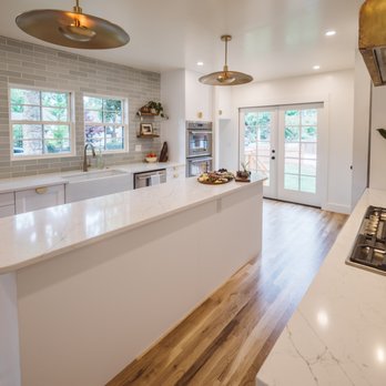 Timber And Love - a kitchen with white countertops - General Contractors Near Me - Boise, Idaho Timber And Love - a kitchen with white countertops - General Contractors Near Me - Boise, Idaho