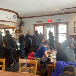Café de la Gare - Arrêt sur le parcours de ski de fond