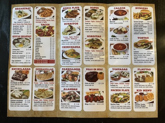 Menu photo 4 Taqueria Garcia’s Garland, TX