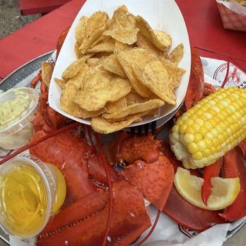 Bar Harbor Lobster Pound - The two lobster dinner - Seafood Near Me - Bar Harbor, Maine