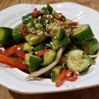 Hey Noodles - Pickled sour and spicy cucumbers - Chinese Near Me - Markham, Ontario