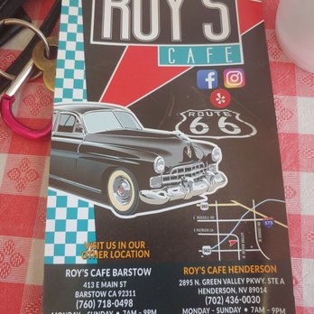 Roys Cafe - Cafes Near Me - Barstow, California Roys Cafe - Cafes Near Me - Barstow, California
