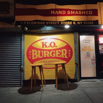 K.O. Burger - Front of restaurant - Burgers Near Me - New York, New York K.O. Burger - Front of restaurant - Burgers Near Me - New York, New York