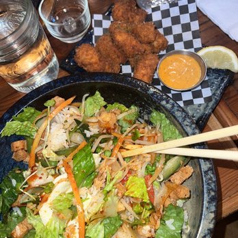 JIJIME - Popcorn Salmon + Bibimbap Tofu Bowl - Korean Near Me - San Francisco, California JIJIME - Popcorn Salmon + Bibimbap Tofu Bowl - Korean Near Me - San Francisco, California