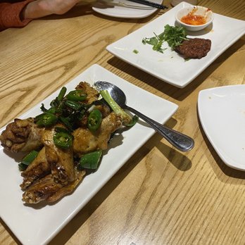 Phnom Penh Noodle House - A1. Phnom Penh Chicken Wings and  A3. Prahut Jien - Noodles Near Me - Seattle, Washington