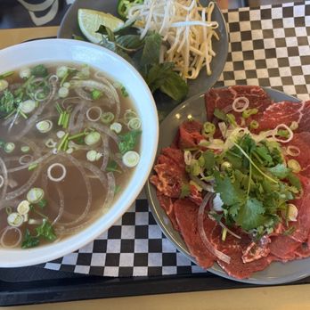 Pho Amor - P1. Pho Filet Mignon with meat on the side - Noodles Near Me - Norco, California Pho Amor - P1. Pho Filet Mignon with meat on the side - Noodles Near Me - Norco, California