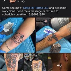 Glass Ink Tattoo