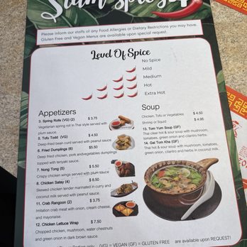 Siam Spicy4 - Menu - Thai Near Me - Livonia, Michigan Siam Spicy4 - Menu - Thai Near Me - Livonia, Michigan
