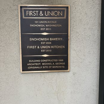 Snohomish Bakery at First & Union - Bakeries Near Me - Snohomish, Washington