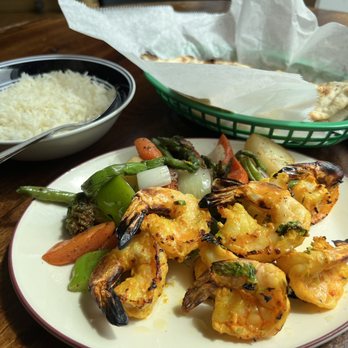 Bombay Social - Tandoori Shrimp,Garlic Nan,and rice. Delicious. - Indian Near Me - Cambridge, Maryland Bombay Social - Tandoori Shrimp,Garlic Nan,and rice. Delicious. - Indian Near Me - Cambridge, Maryland