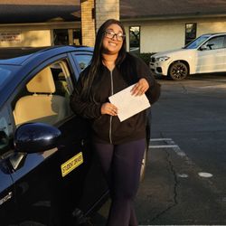 U-Drive Driving School - Catrina passed at pomona dmv today