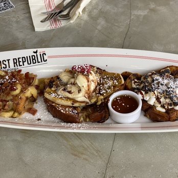 Breakfast Republic - French Toast Sampler - Breakfast & Brunch Near Me - San Diego, California Breakfast Republic - French Toast Sampler - Breakfast & Brunch Near Me - San Diego, California