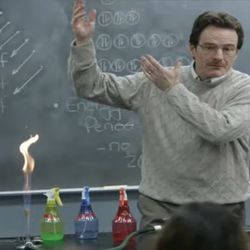Monte Vista Elementary School - Breaking bad Walter whites classroom.