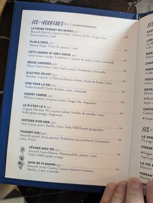 Menu photo 3 Le Musset Paris, 75 Menu photo 3 Le Musset Paris, 75