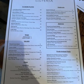 Pane Vino Osteria - Italian Near Me - Dallas, Texas
