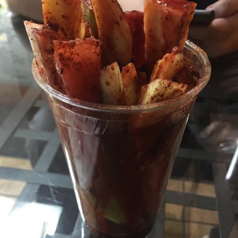 Botellos Fruit Bar - Small size cup of fruit,  Does it justice. Just enough spices. - Juice Bars & Smoothies Near Me - San Diego, California