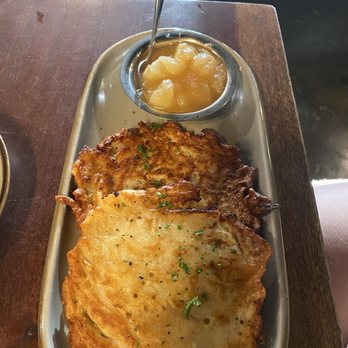 Old Castle Restaurant - Potato pancakes with applesauce - German Near Me - Ruskin, Florida