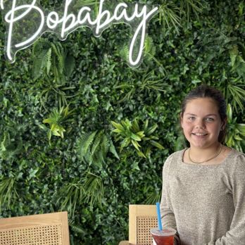 Boba Bay - Strawberry Pineapple tea w/ popping boba - Juice Bars & Smoothies Near Me - Litchfield Park, Arizona