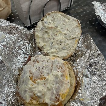 Giovanni's Brooklyn Bagels - Bacon, Egg, and Cheese on an Everything Bagel with Bacon Jalapeño Cream Cheese - Bagels Near Me - Emerald Isle, North Carolina Giovanni's Brooklyn Bagels - Bacon, Egg, and Cheese on an Everything Bagel with Bacon Jalapeño Cream Cheese - Bagels Near Me - Emerald Isle, North Carolina