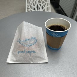 Coffee and donut Coffee and donut
