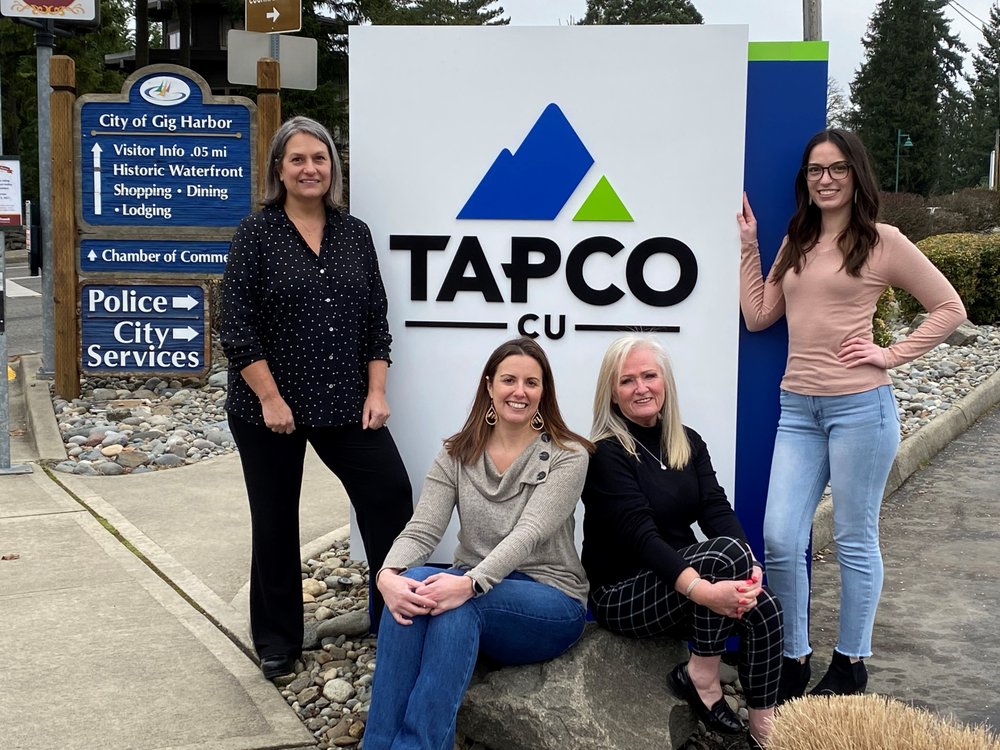 TAPCO CREDIT UNION 7109 Pioneer Way Gig Harbor Washington Banks 