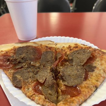 Florio's Pizza - $5.50 lunch special: 2 slices and a drink. - Pizza Near Me - San Antonio, Texas