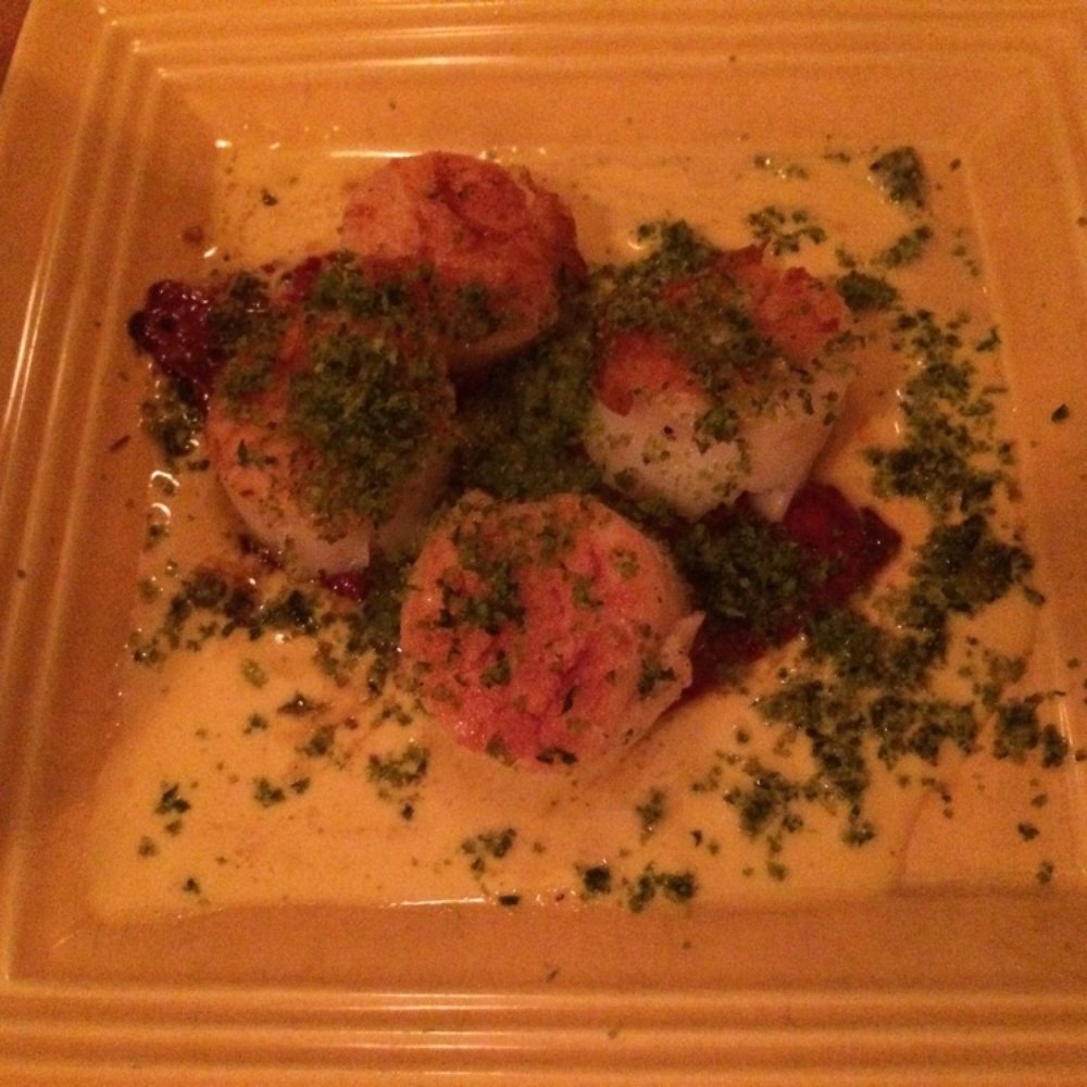Cafe Azafran - Seared Sea Scallops (highly recommended) - Breakfast & Brunch Near Me - Rehoboth Beach, Delaware Cafe Azafran - Seared Sea Scallops (highly recommended) - Breakfast & Brunch Near Me - Rehoboth Beach, Delaware