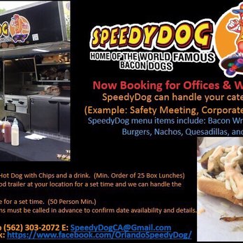 Speedy Dogs Hot Dogs - Keep us in mind for your office and warehouse staff!! - Hot Dogs Near Me Speedy Dogs Hot Dogs - Keep us in mind for your office and warehouse staff!! - Hot Dogs Near Me