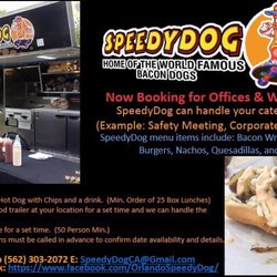 Speedy Dogs Hot Dogs - Keep us in mind for your office and warehouse staff!!