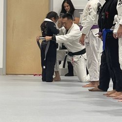 Reign Jiu Jitsu - Her grey and white belt promotion