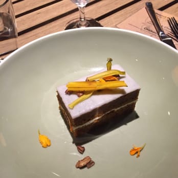 Ka'ana Kitchen - Carrot cake with coconut dessert. - Asian Fusion Near Me - Wailea, Hawaii Ka'ana Kitchen - Carrot cake with coconut dessert. - Asian Fusion Near Me - Wailea, Hawaii